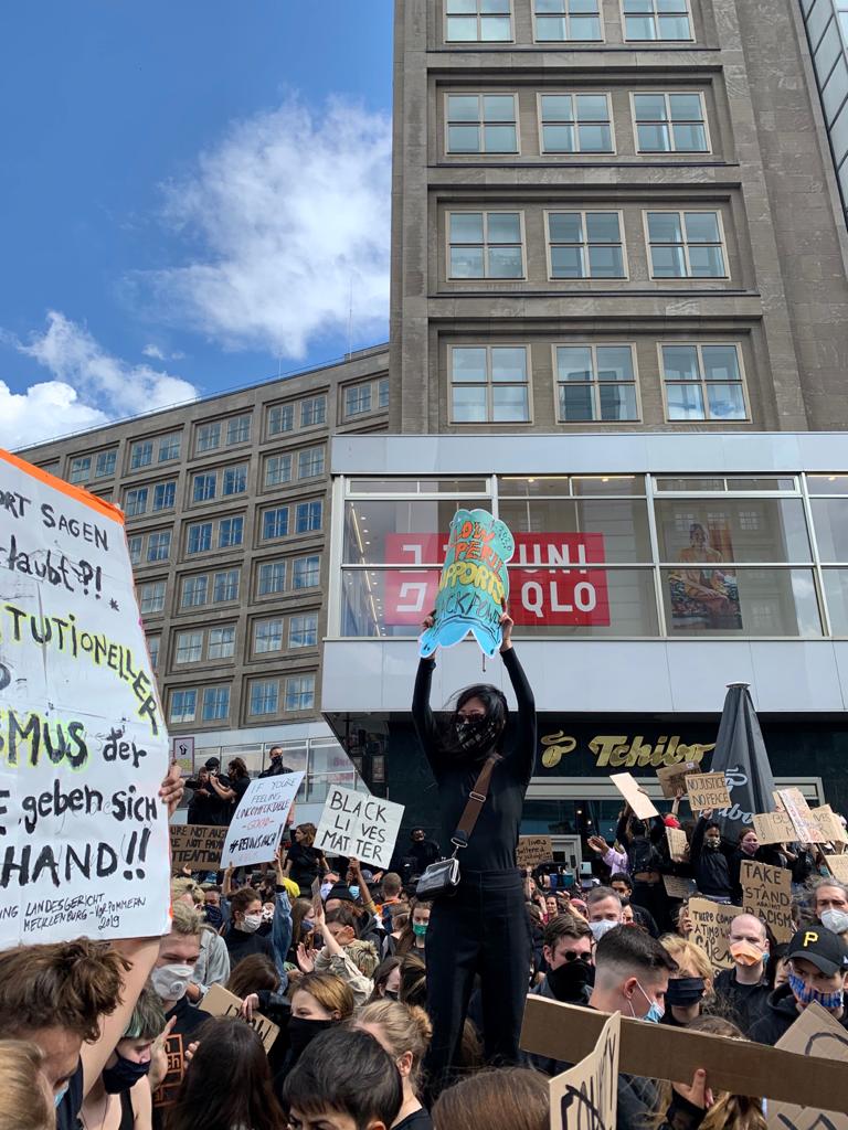 Image for Saturday’s No To Racism demo in pictures