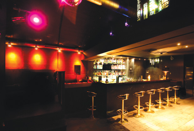 Image for Spendy, trendy Flamingo bar
