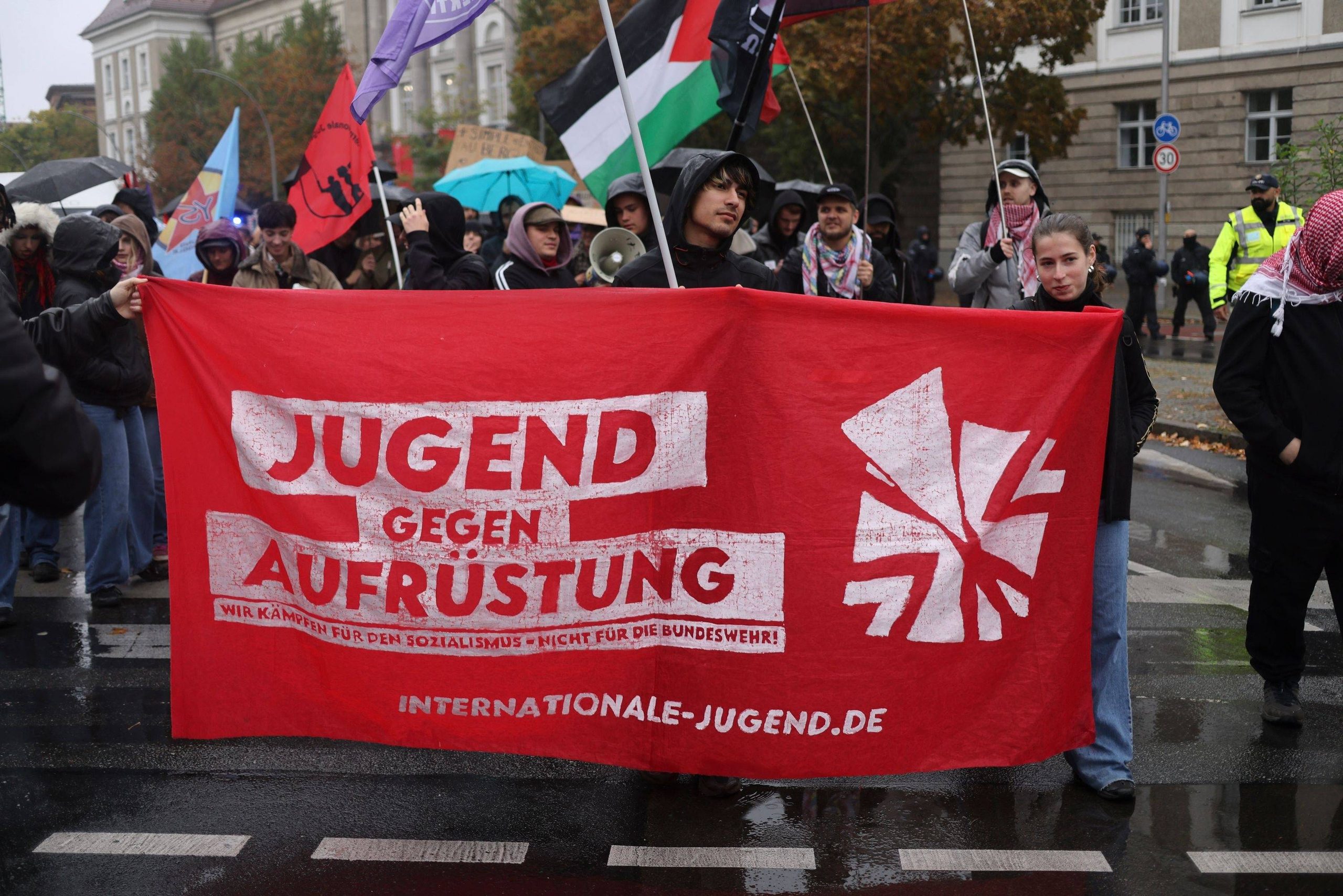 Police Prepare for Large-Scale Youth Protests