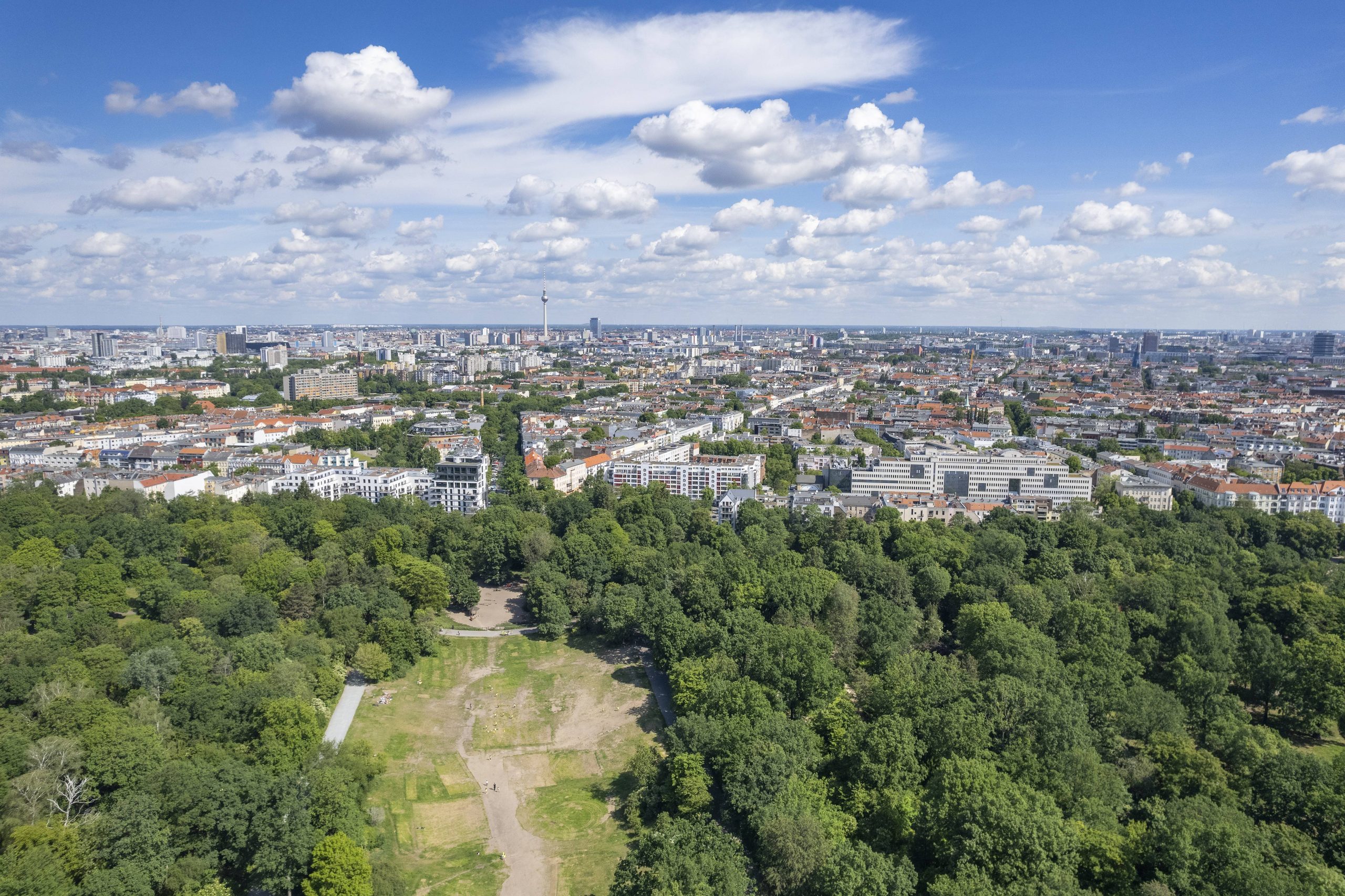 Berlin maintains 49 percent green space according to HUGSI data
